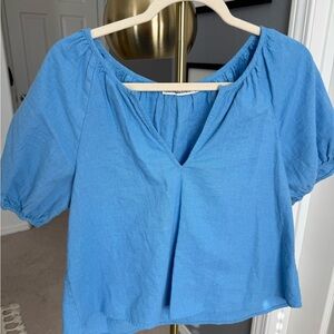 Abercrombie & Fitch Sky Blue Blouse